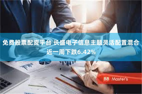 免费股票配资平台 长盛电子信息主题灵活配置混合近一周下跌6.42%
