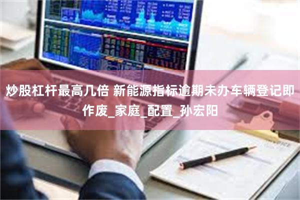 炒股杠杆最高几倍 新能源指标逾期未办车辆登记即作废_家庭_配置_孙宏阳