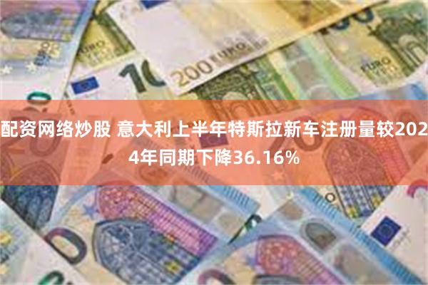配资网络炒股 意大利上半年特斯拉新车注册量较2024年同期下降36.16%